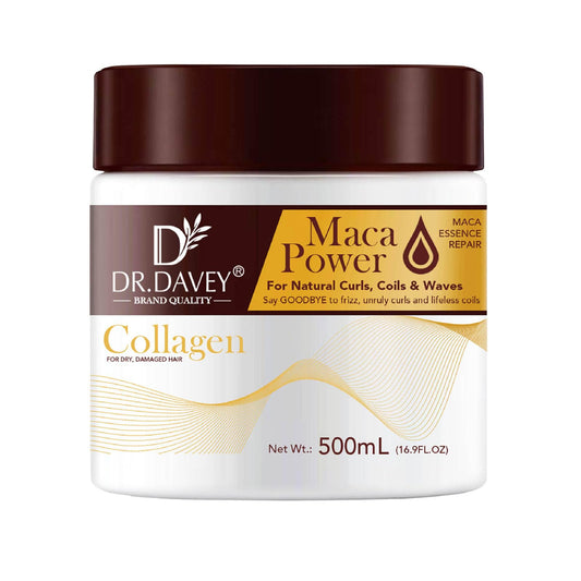 Mascarilla Capilar Colágeno Maca Power Dr. Davey DV-6648 – Reparación Profunda y Fuerza para tu Cabello 🌟